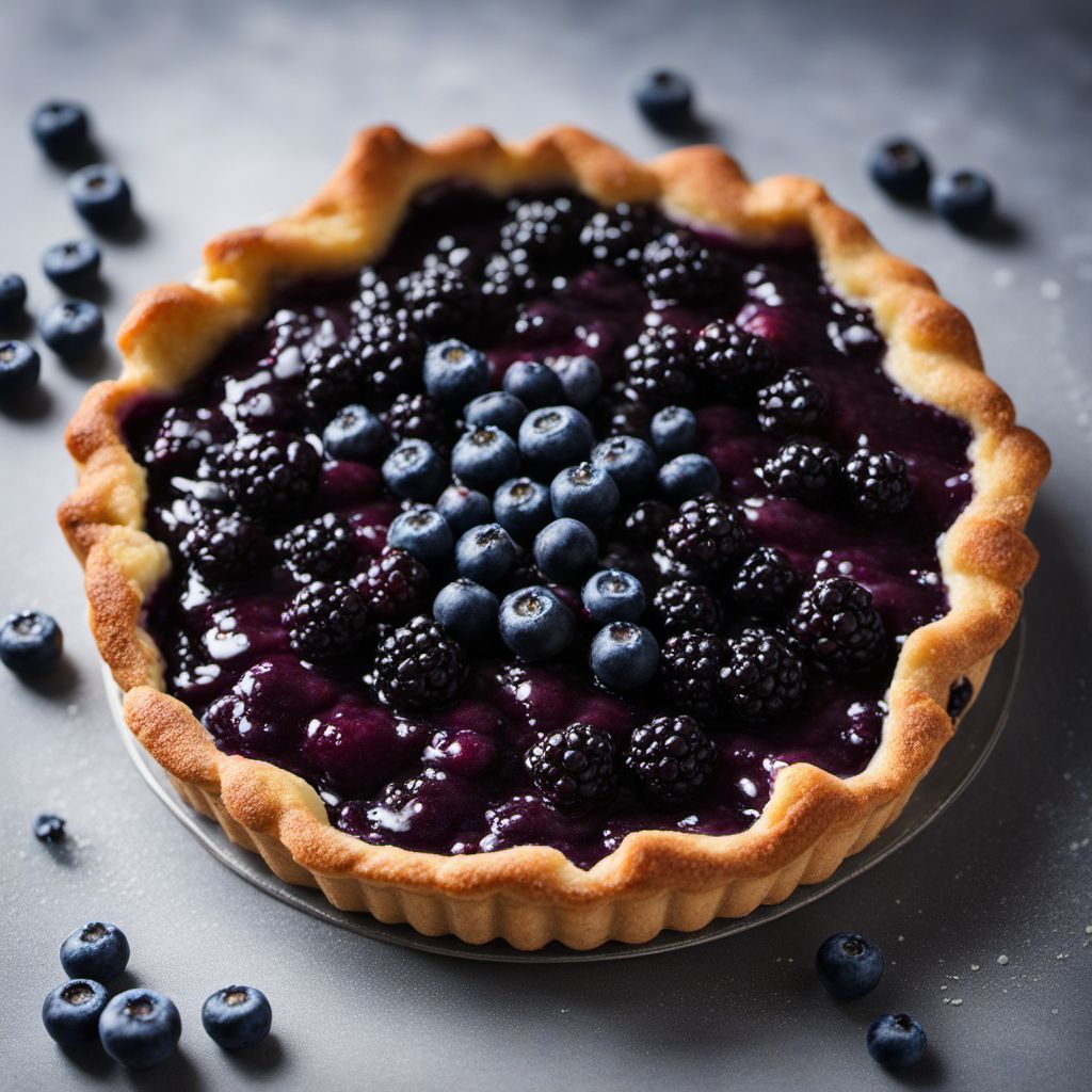 Norwegian Blueberry Tart