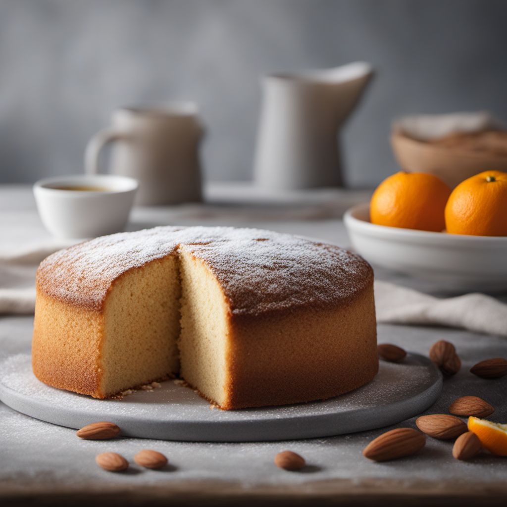 Norwegian-inspired Almond Cake