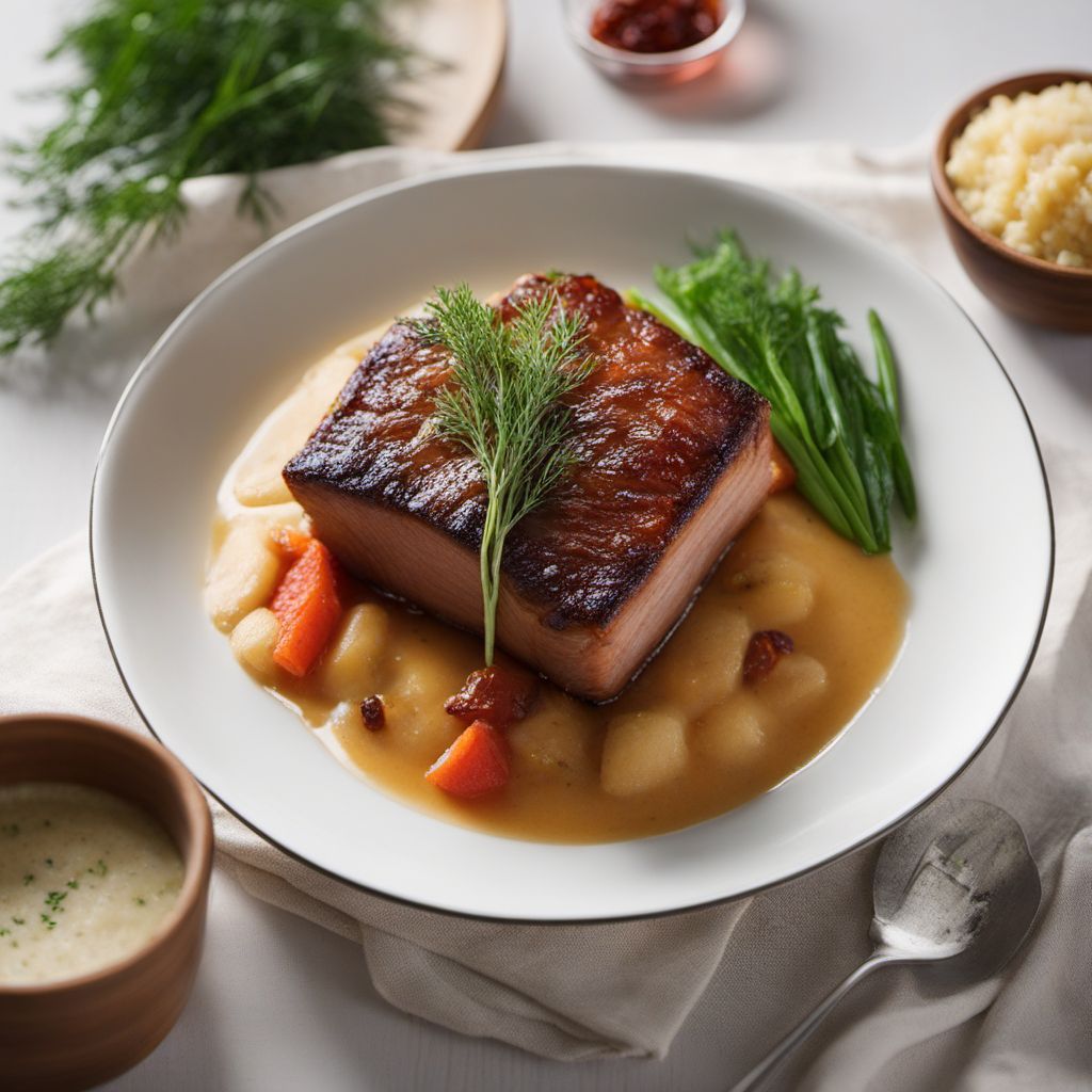 Norwegian-style Braised Pork Belly