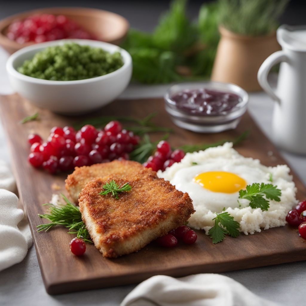 Norwegian-style Breaded Pork Cutlets