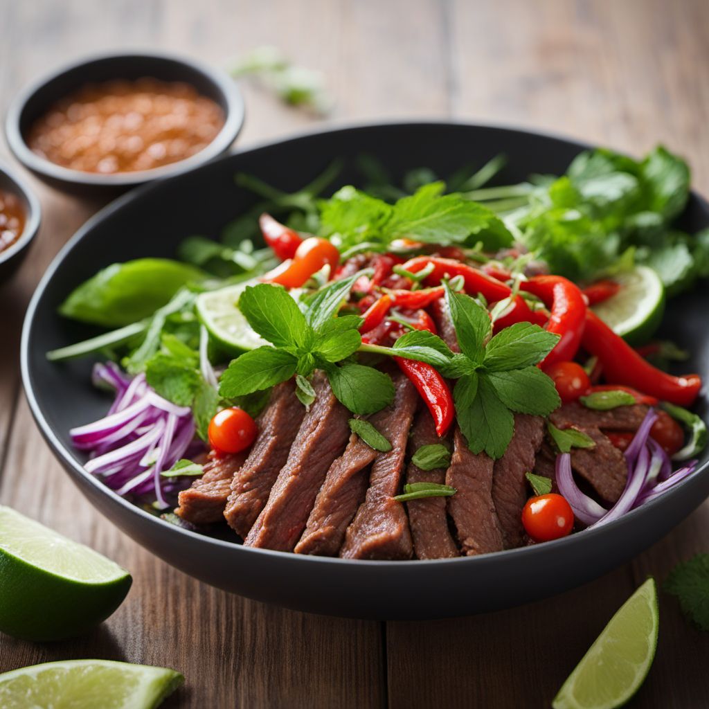 Nswaa - Thai Spicy Beef Salad