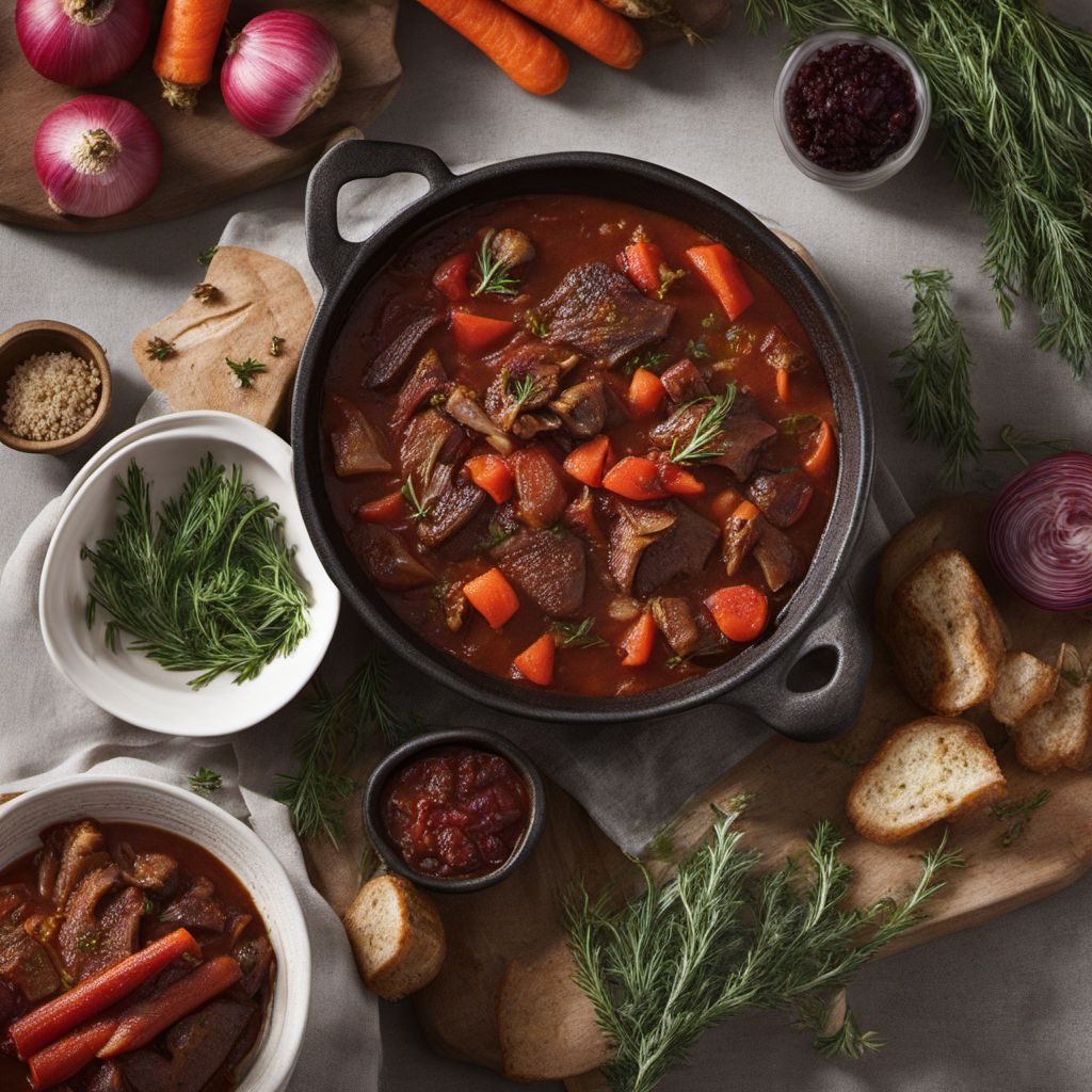 Occitan-style Venison Stew