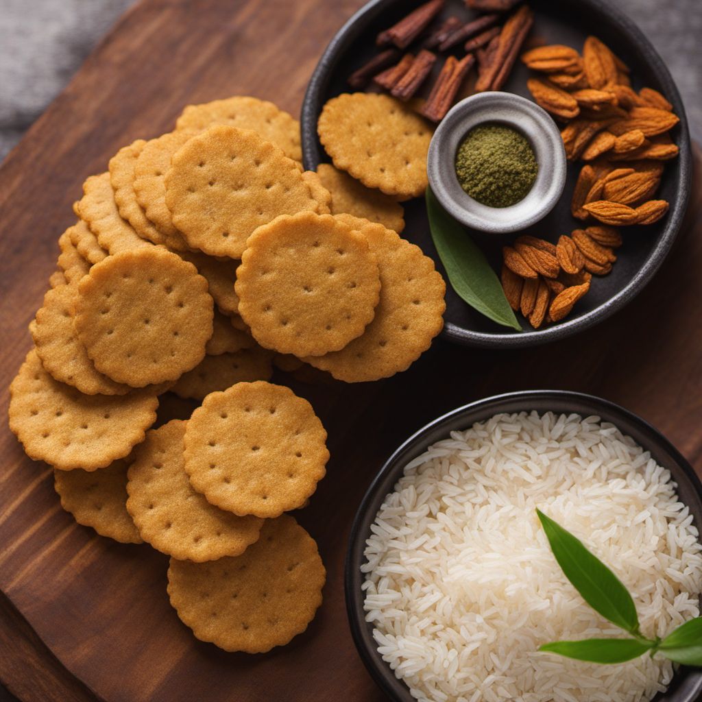 Odia-style Chawal Senbei (Rice Crackers)