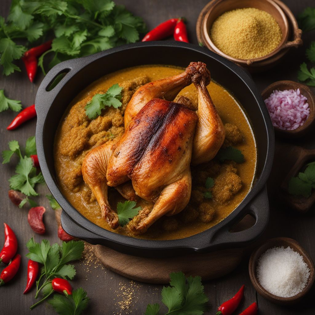 Odia-style Tuzda Tavuk (Salt-Baked Chicken)