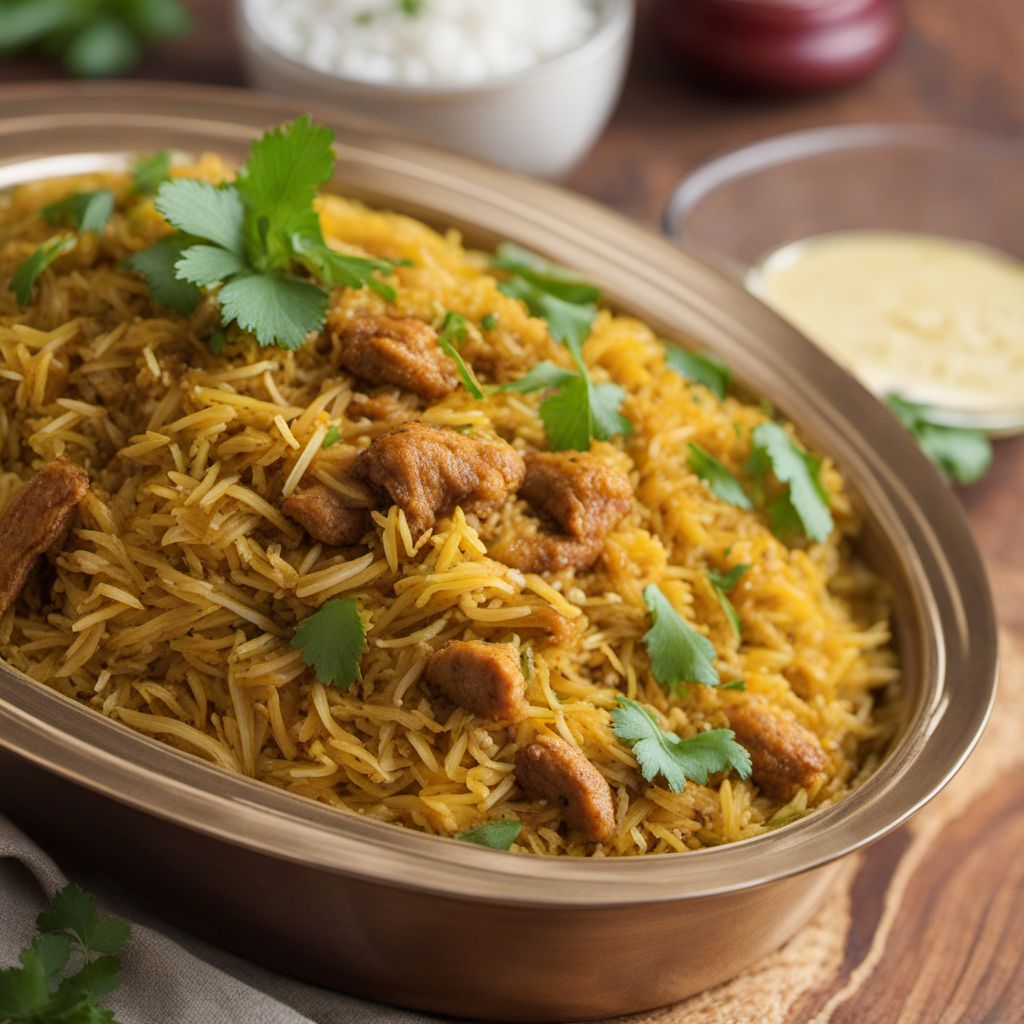 Omani Spiced Chicken Biryani