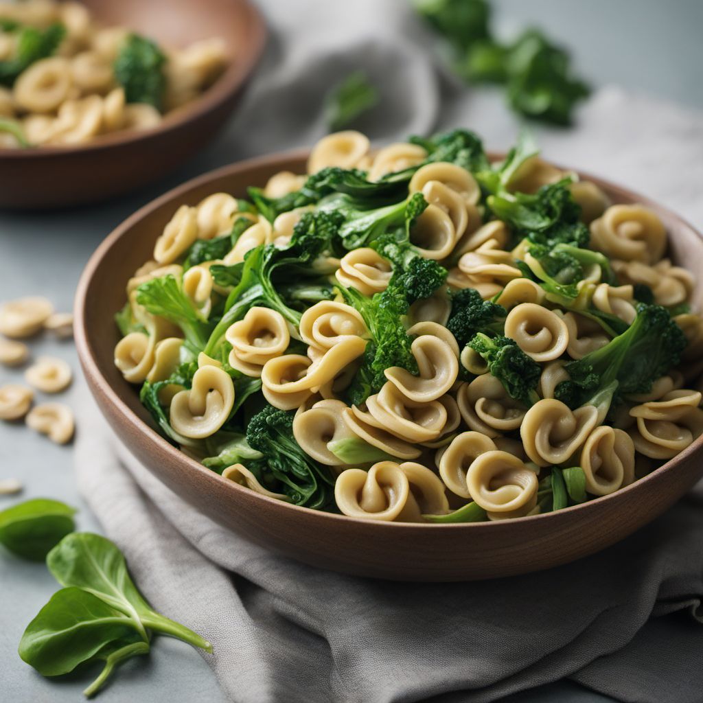 Orecchiette with Stir-Fried Bok Choy