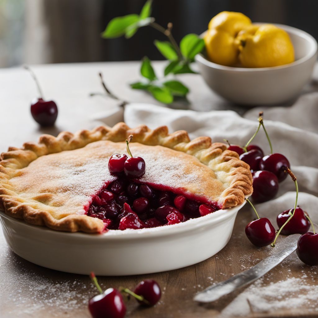 Padang-style Spiced Cherry Pie