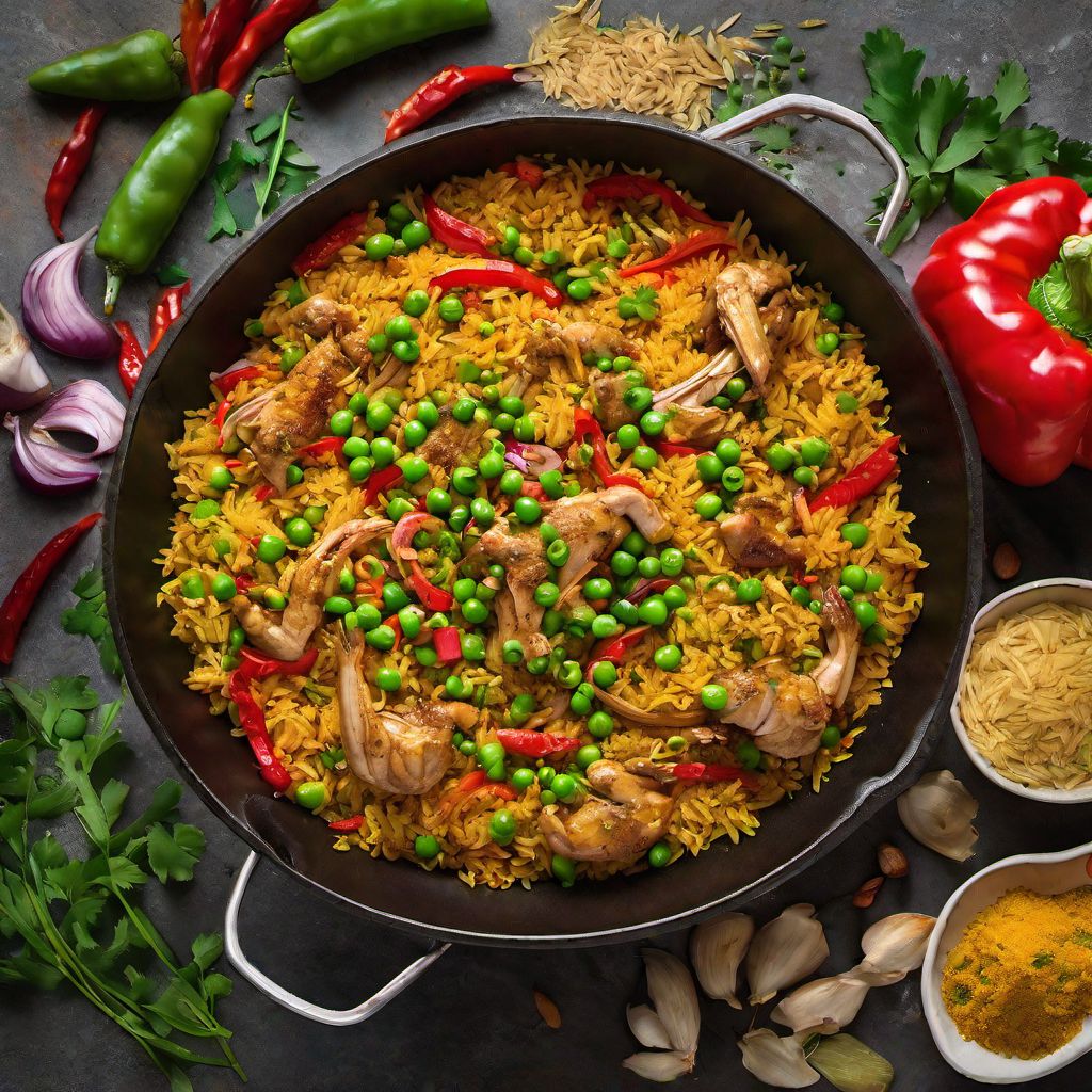 Arab-style Paella