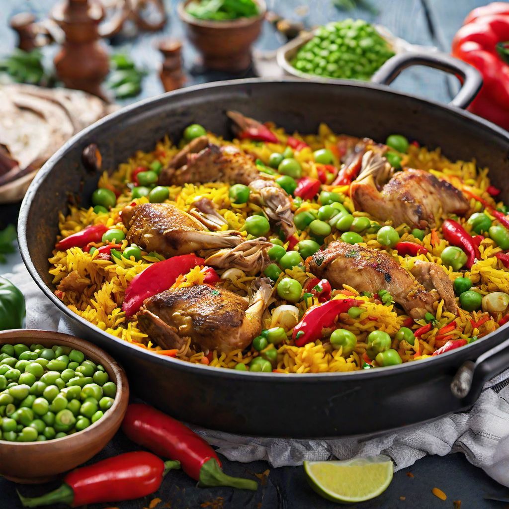 Arab-style Paella