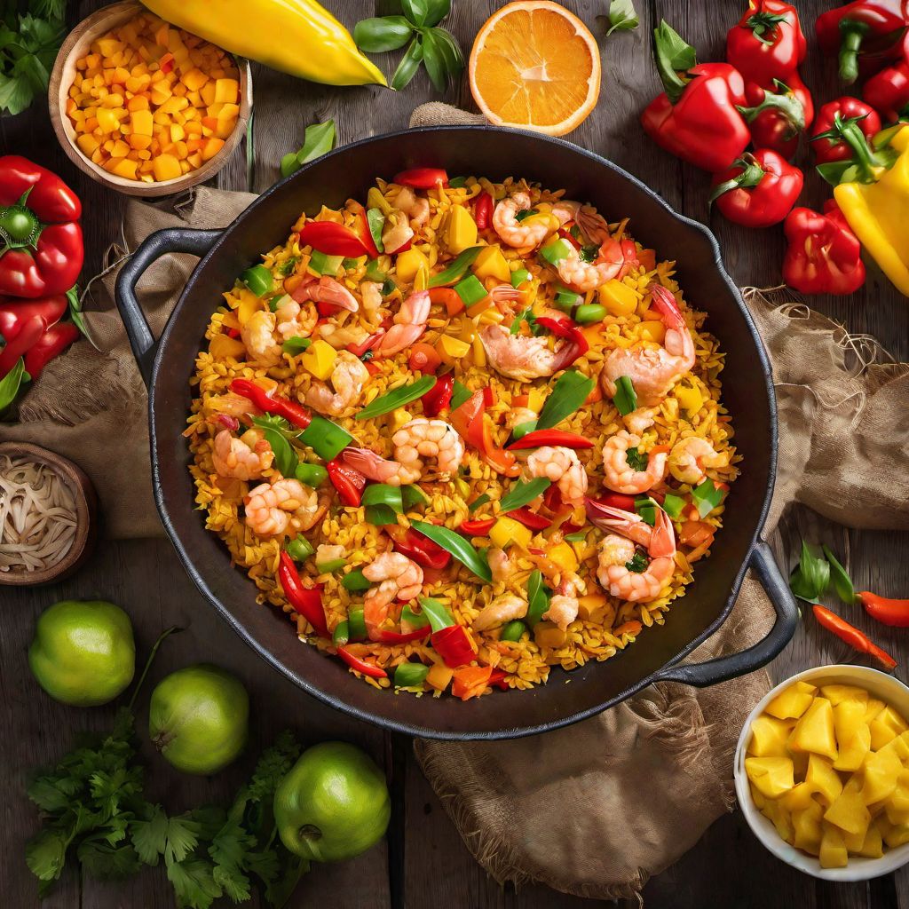 Brazilian-style Paella