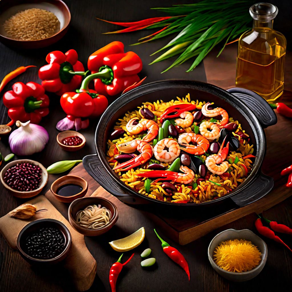 Japanese-style Paella