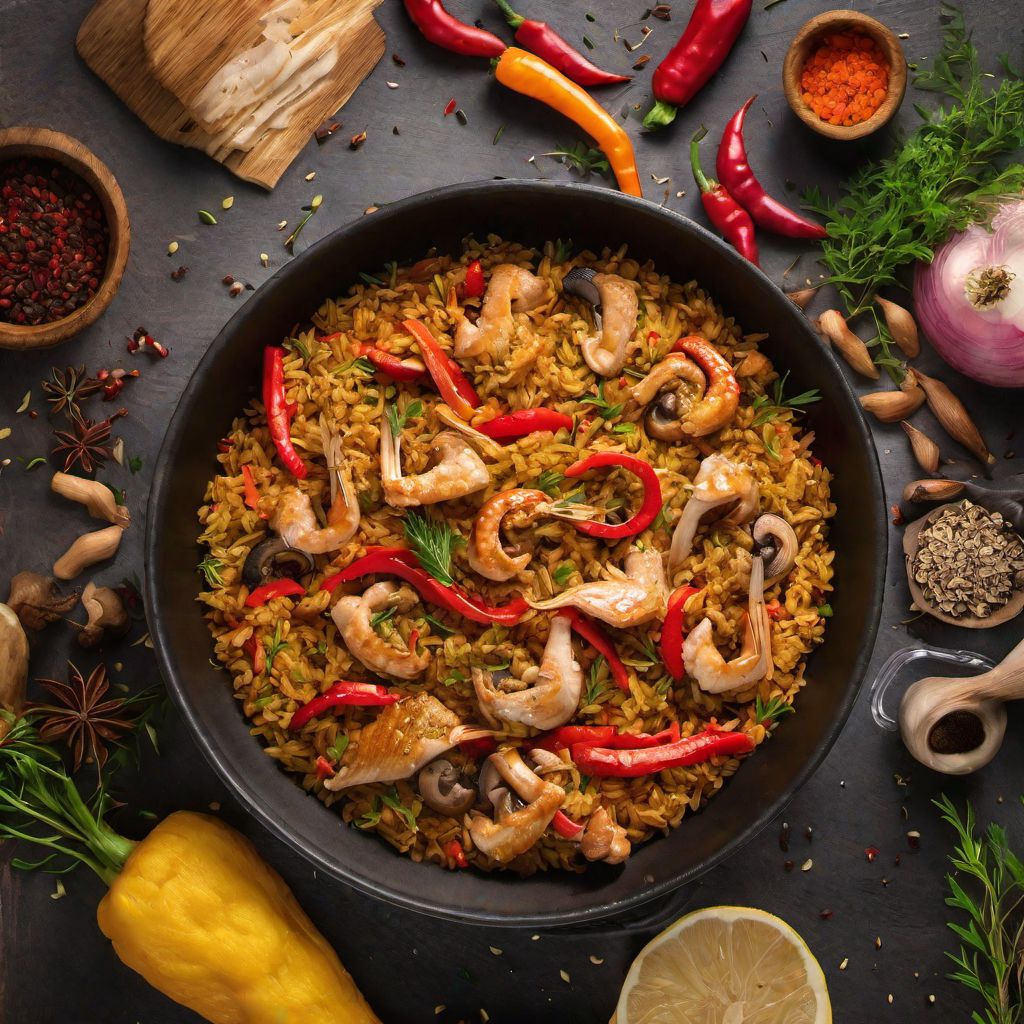 Latvian-style Paella