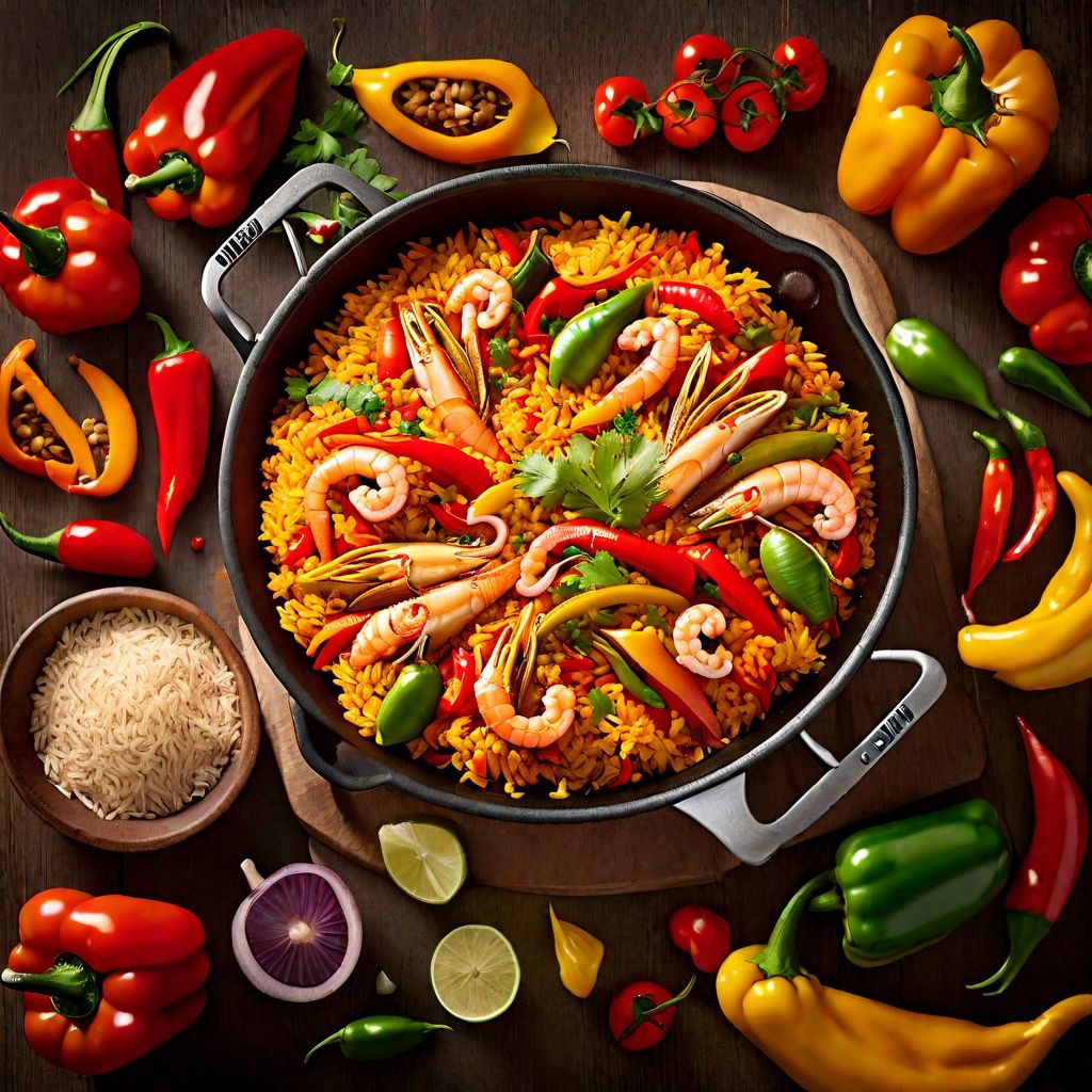 Peruvian-style Paella