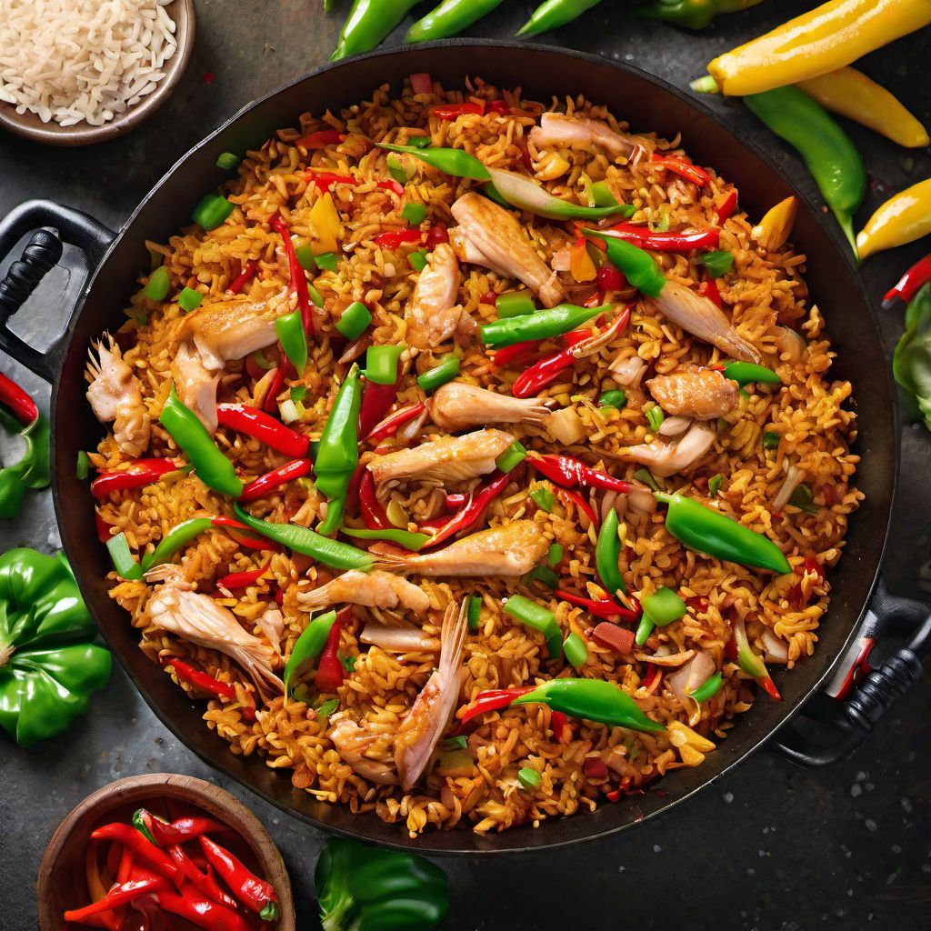 Sichuan-style Spicy Paella