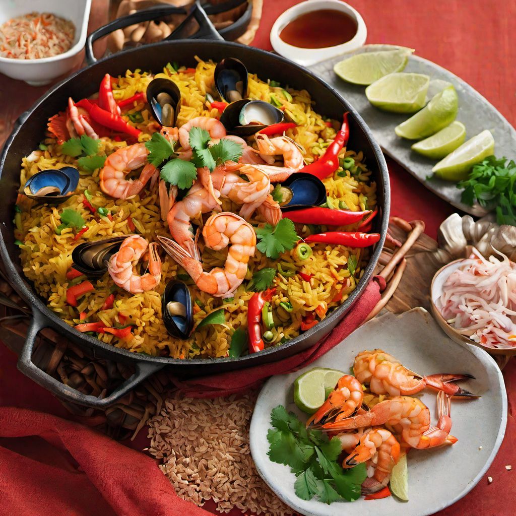 Vietnamese-style Paella