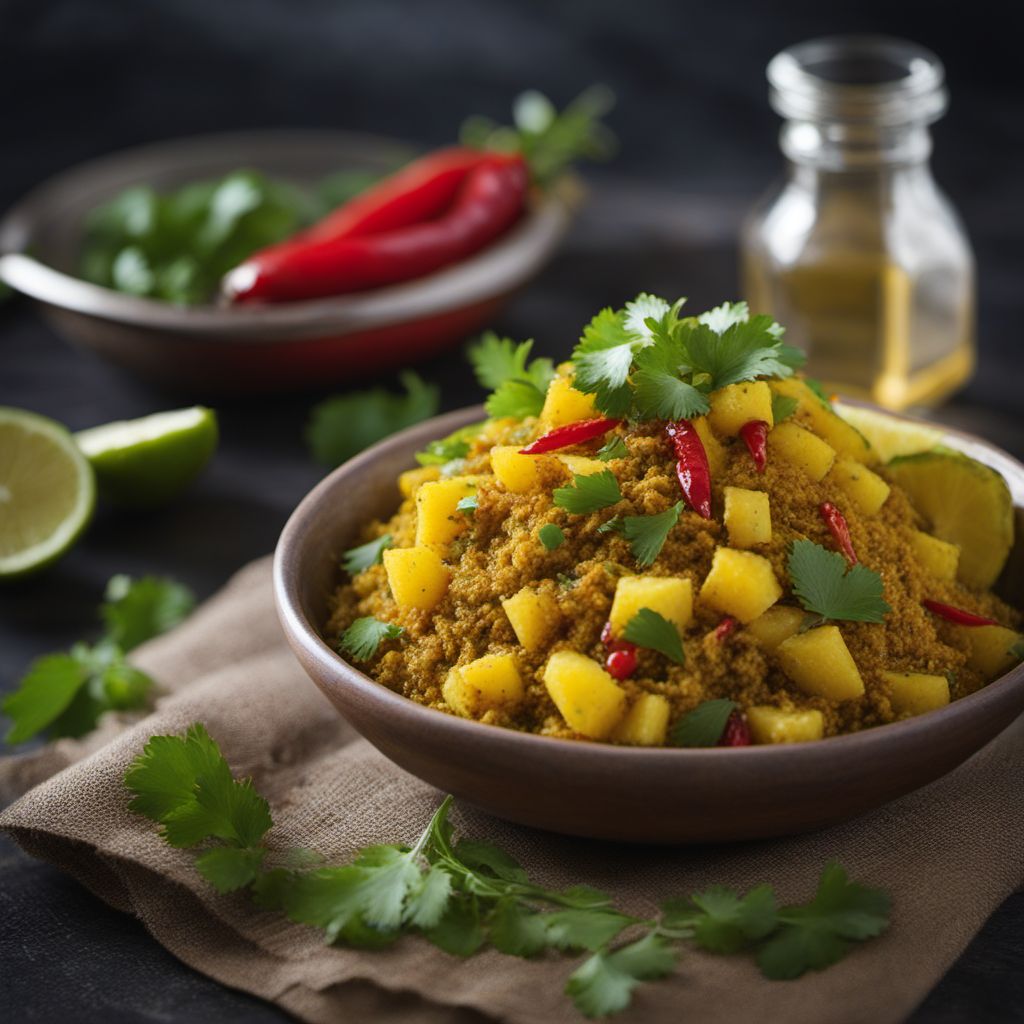 Pakistani-style Spicy Pineapple Chutney