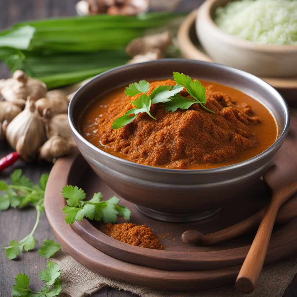 Palembang-style Tamarind Curry (Kuzhambu)