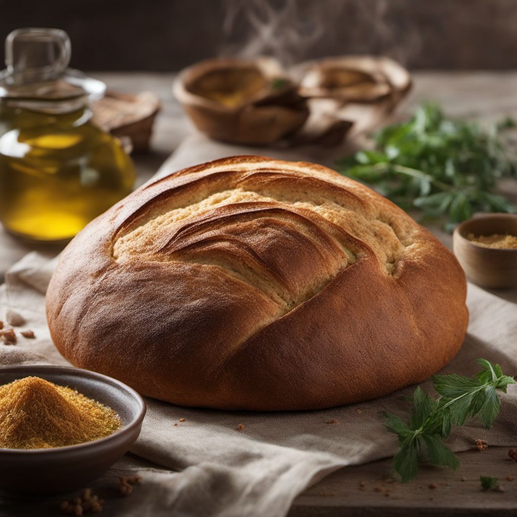 Pane Pugliese with a Twist: Algerian-Inspired Bread Recipe