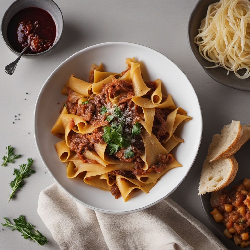 Pappardelle with Duck Ragu