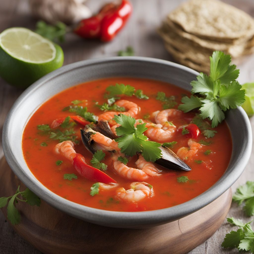 Parihuela de Mariscos (Peruvian Seafood Soup)