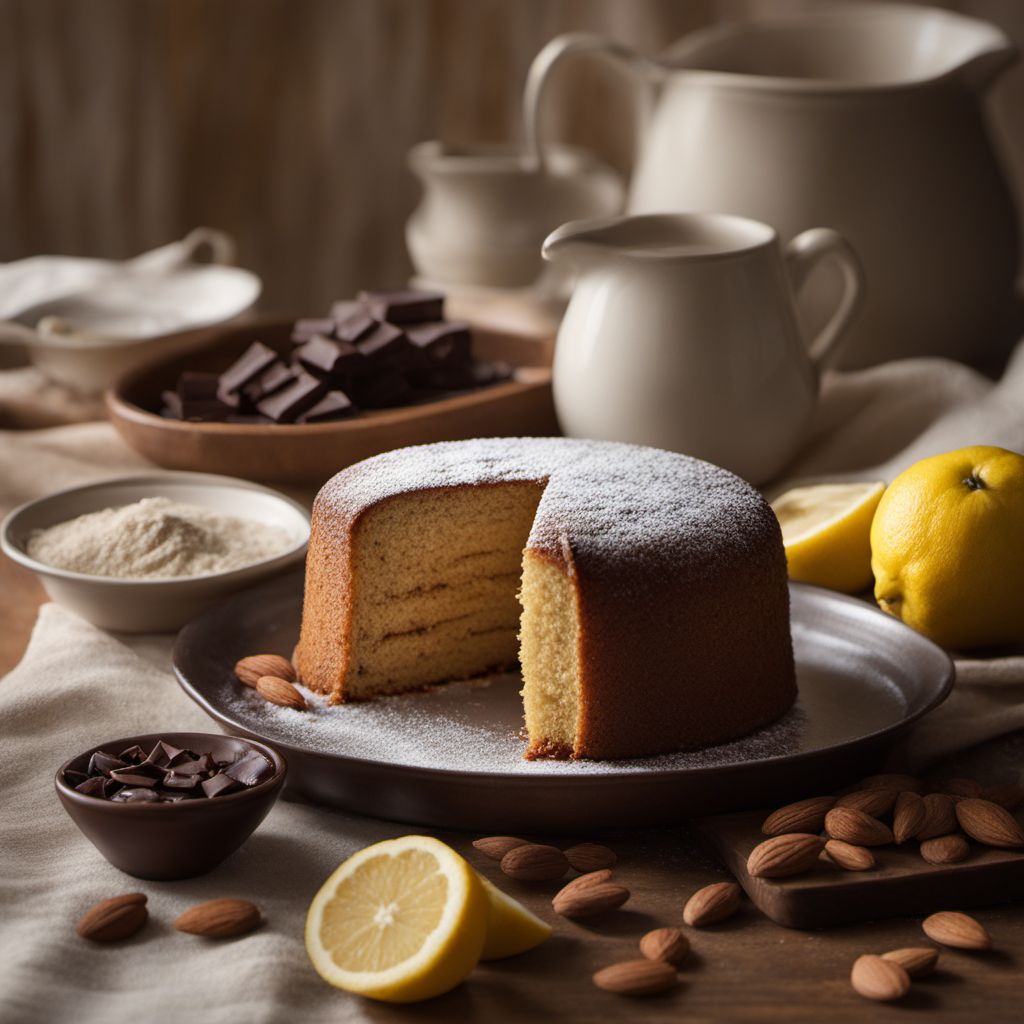 Parrozzo - Traditional Italian Almond Cake