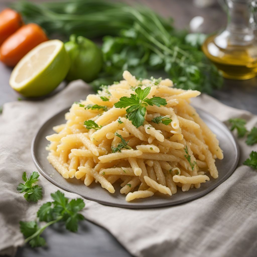 Passatelli in Brodo with Parmesan and Lemon Zest