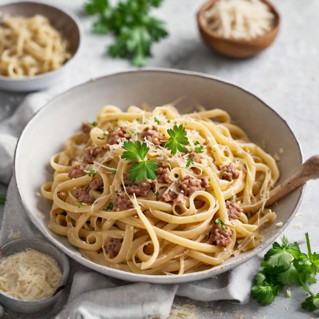 Arab-Style Pasta Carbonara