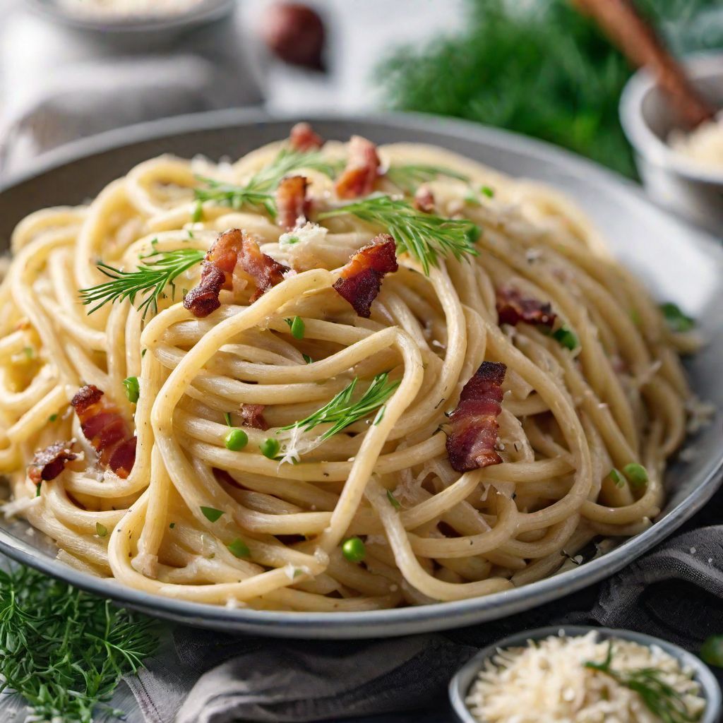 Russian-style Pasta Carbonara