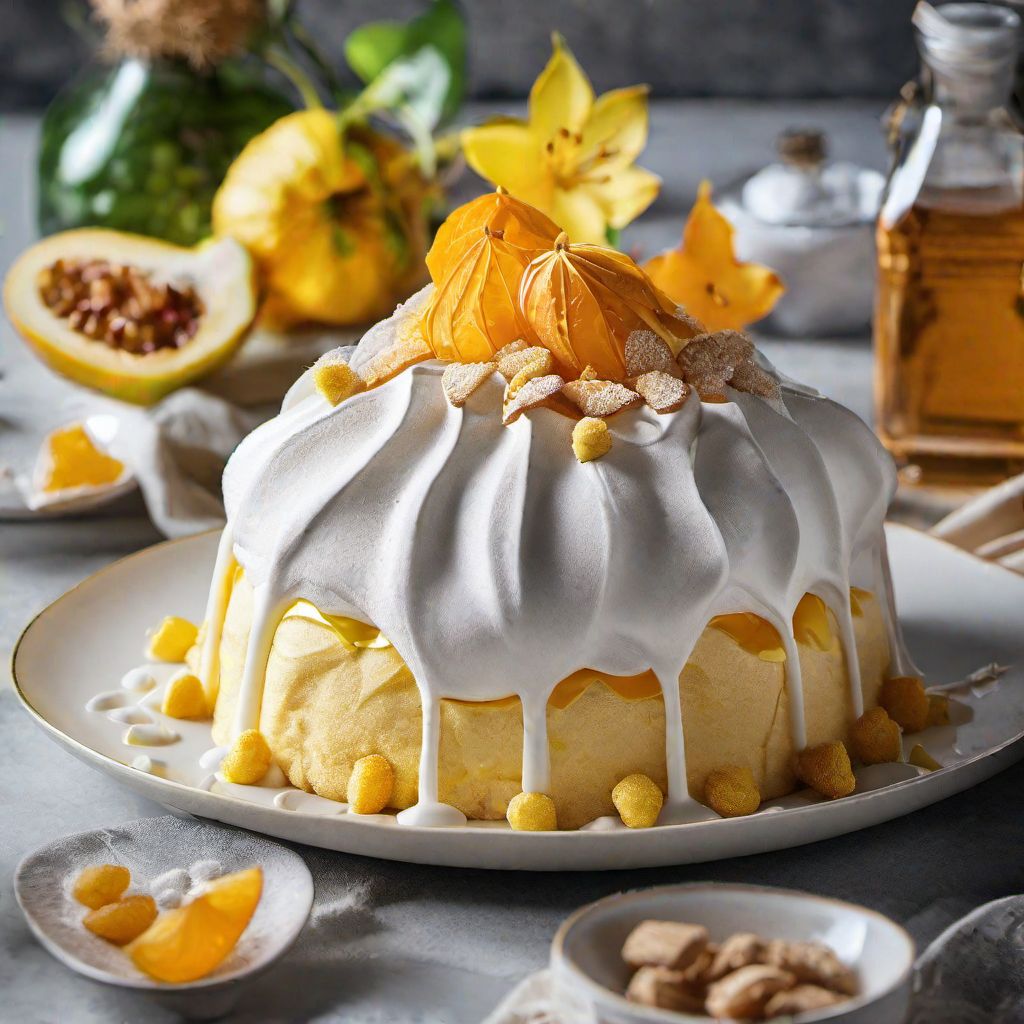 Chinese-style Pavlova