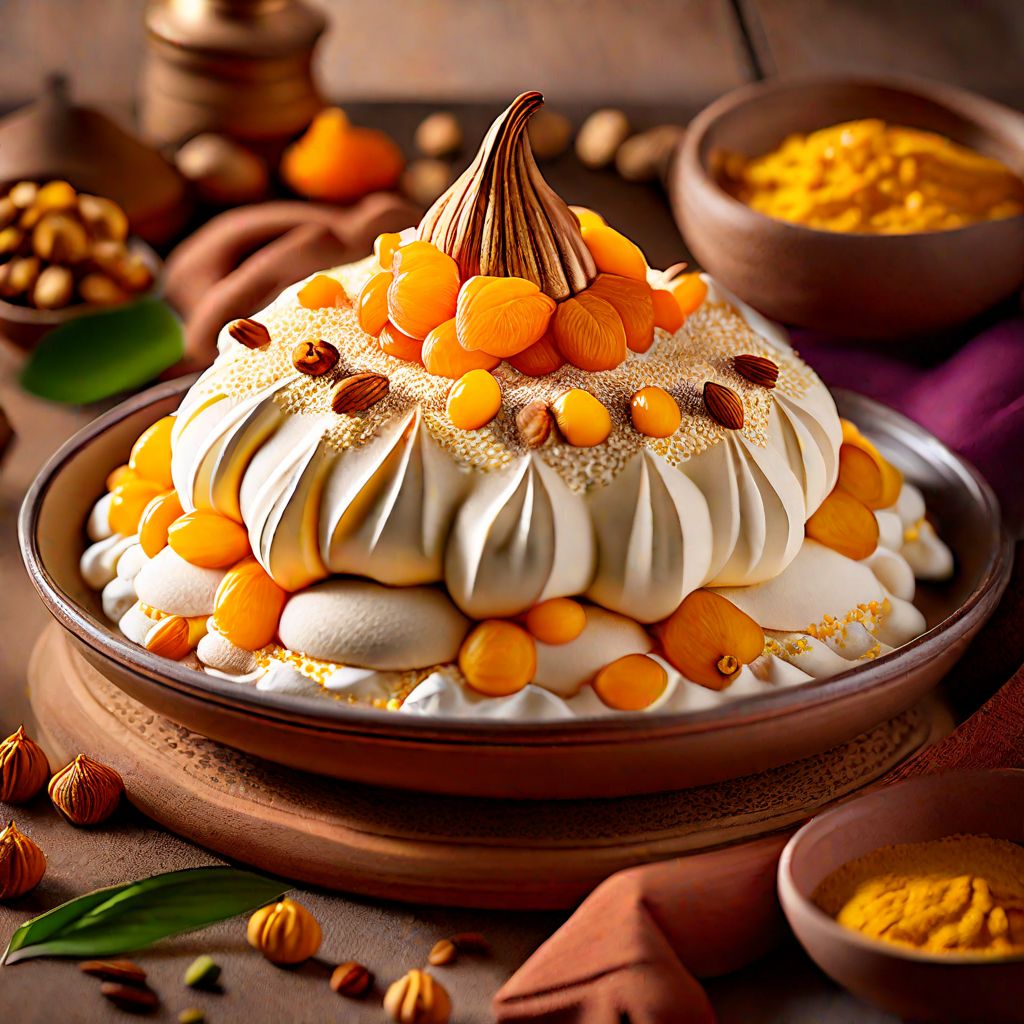 Moroccan-Inspired Pavlova