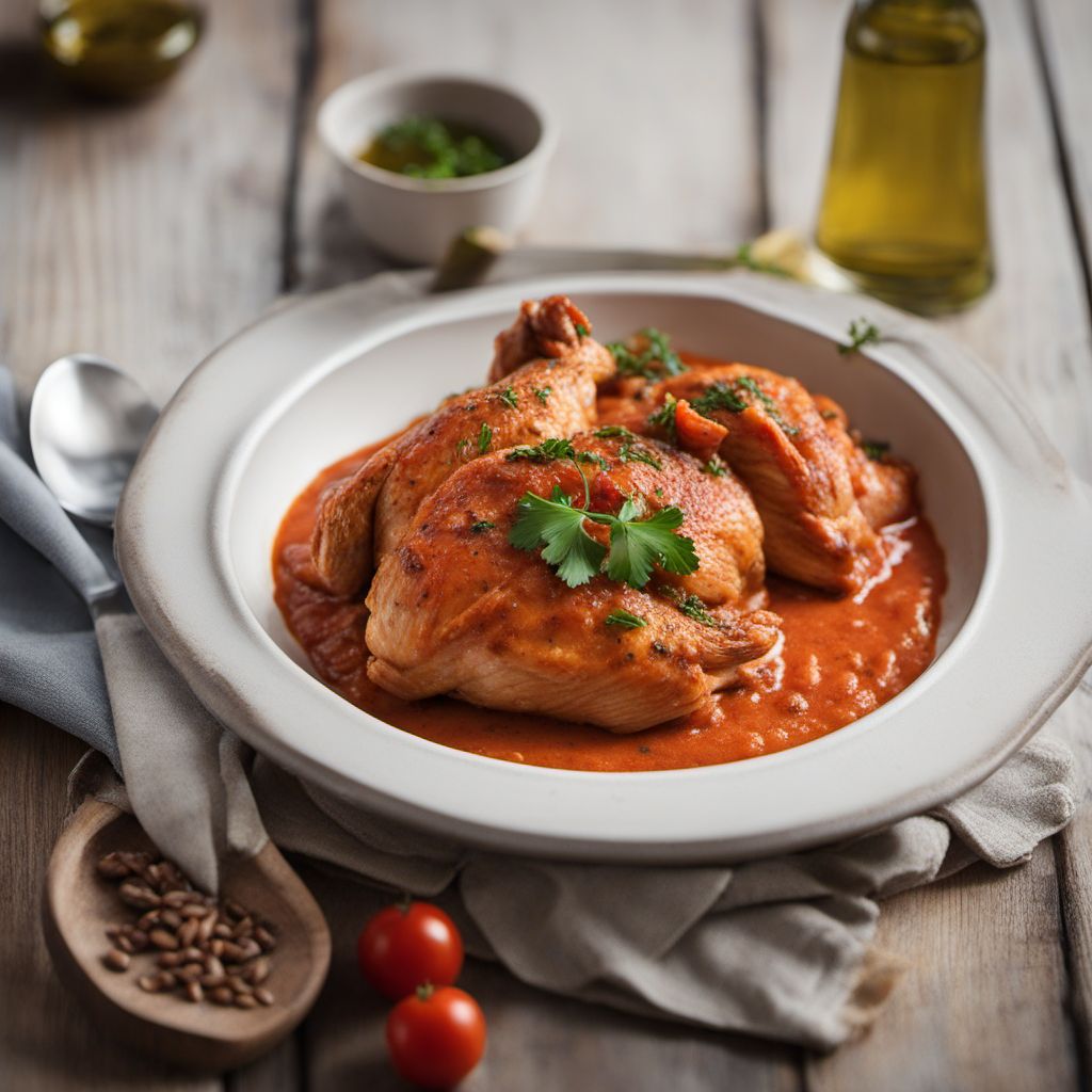 Pembrokeshire-style Chicken in Creamy Paprika Sauce