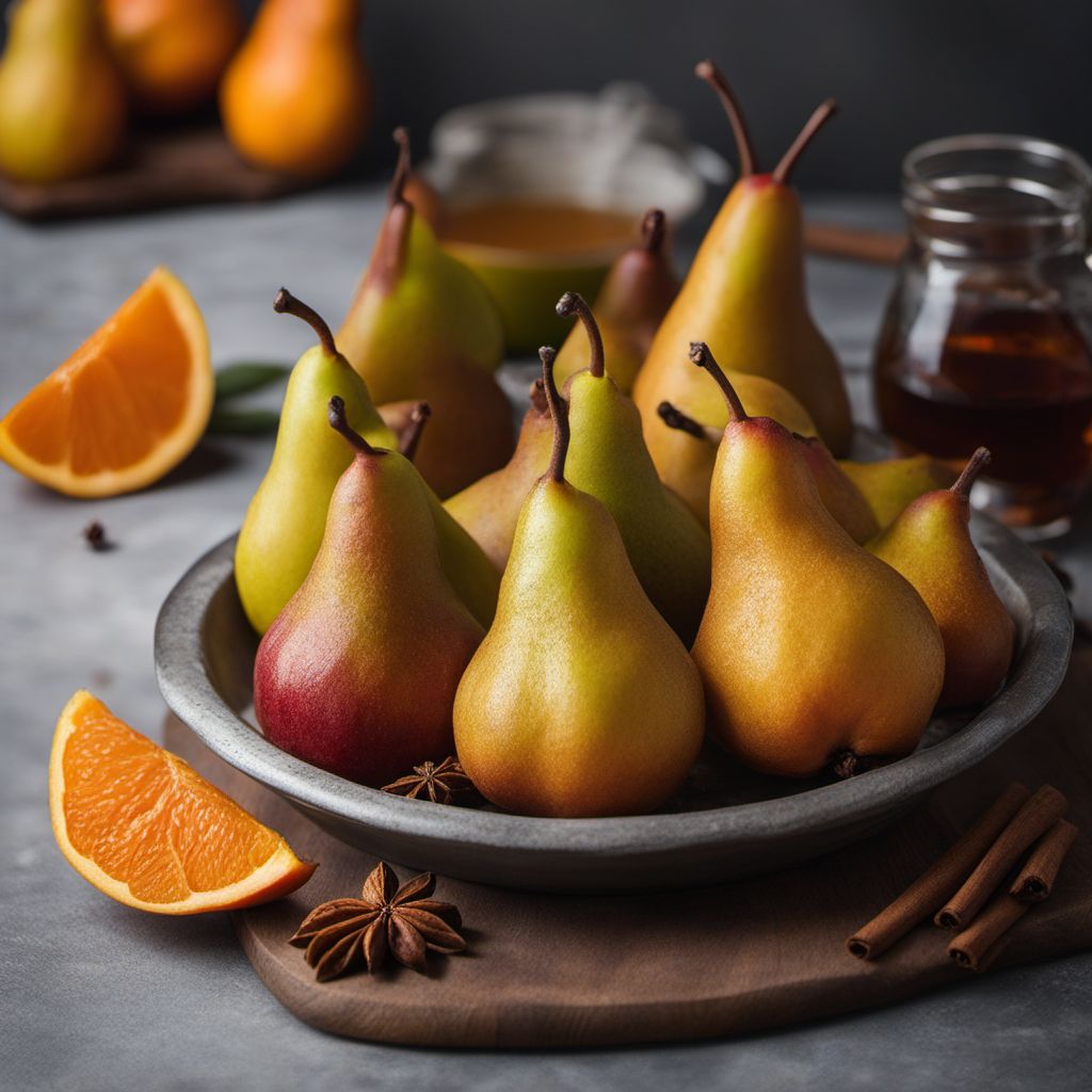 Pera en Almíbar (Mexican Poached Pears)