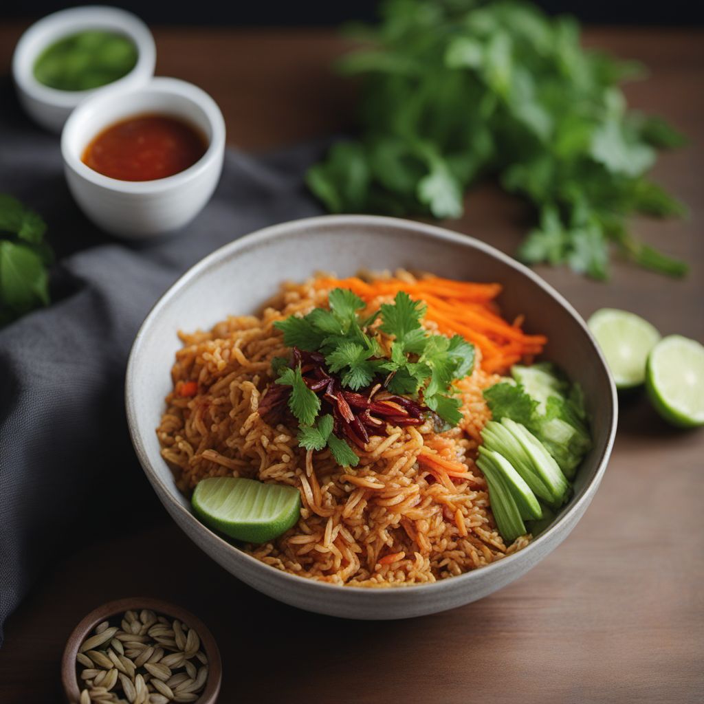 Peranakan Shirasu Rice Bowl