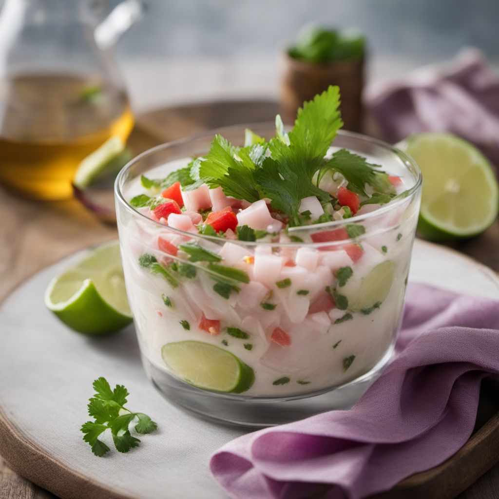 Peruvian Ceviche with Leche de Tigre