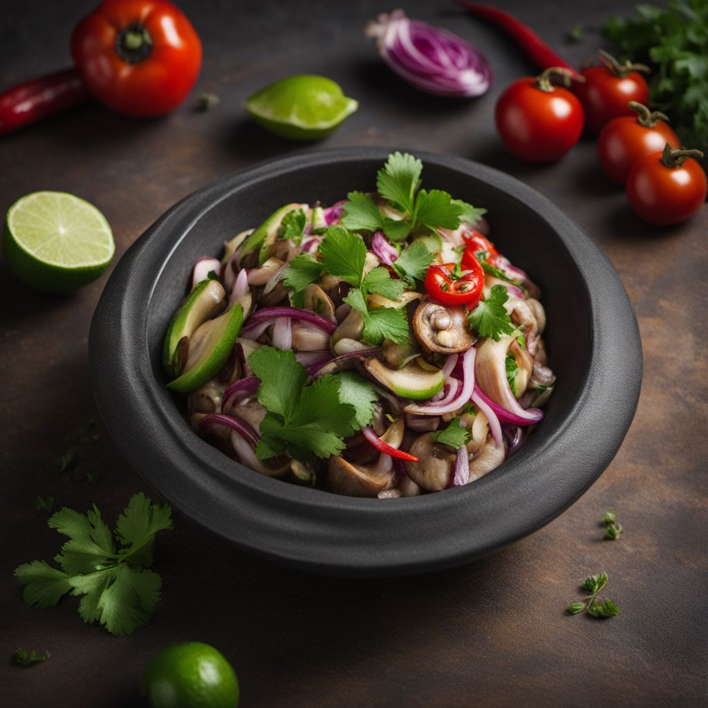 Peruvian Mushroom Ceviche