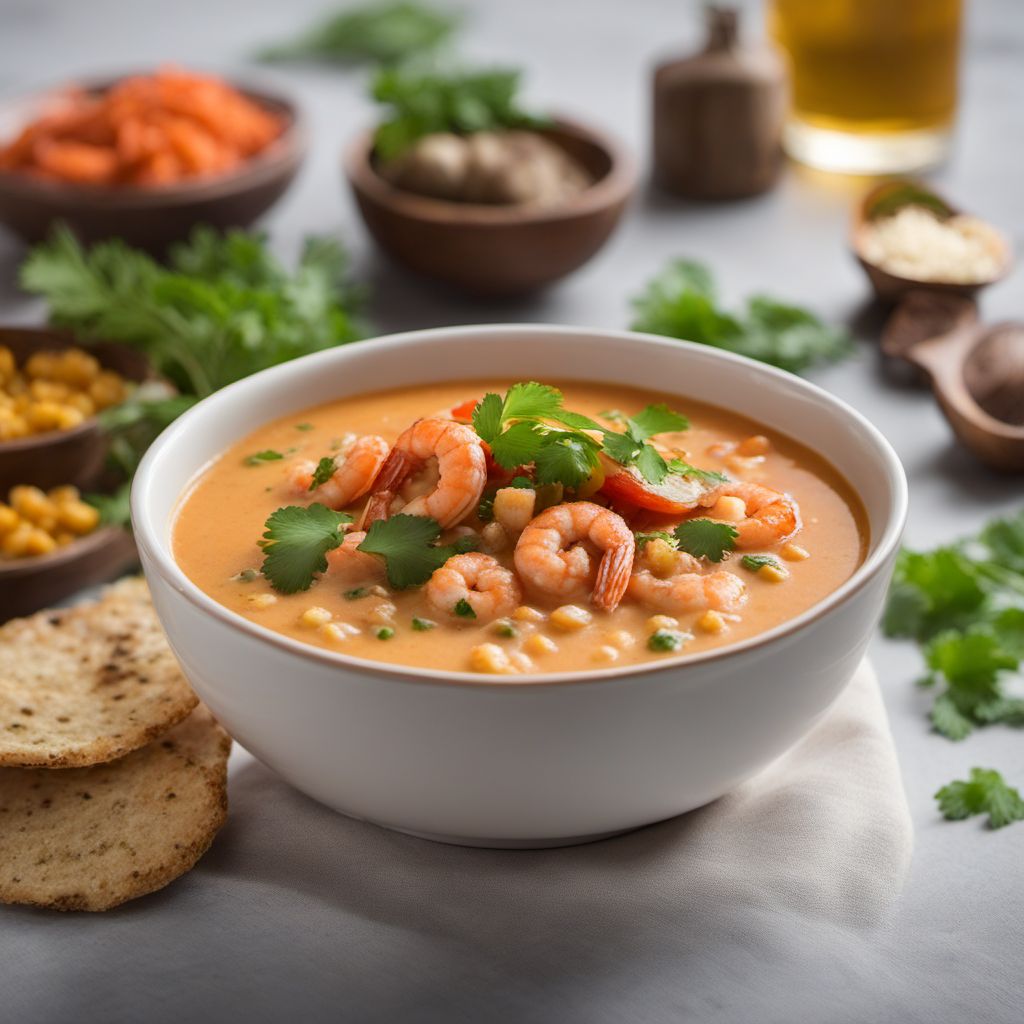 Peruvian Shrimp Chowder