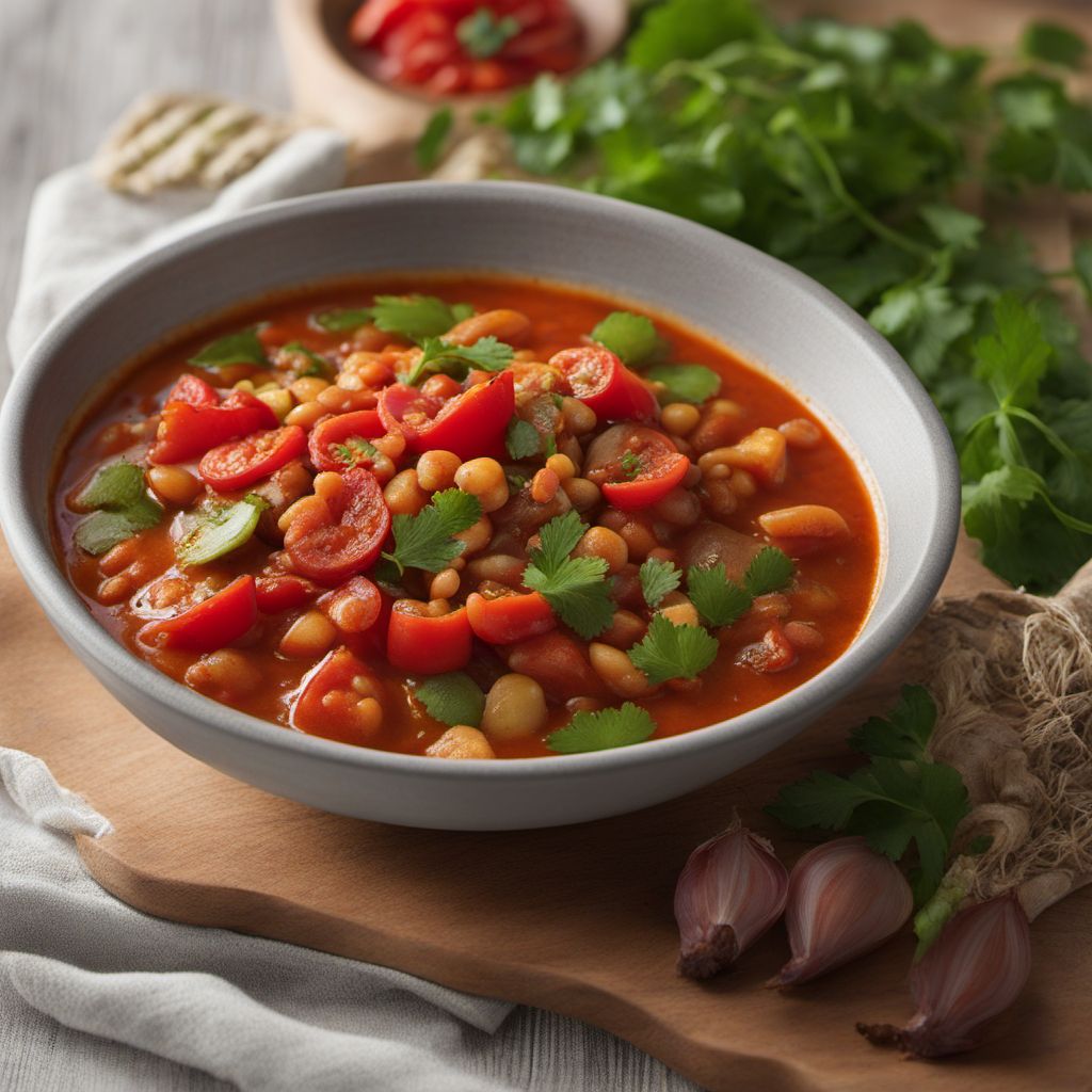 Peruvian Spicy Lima Bean Stew