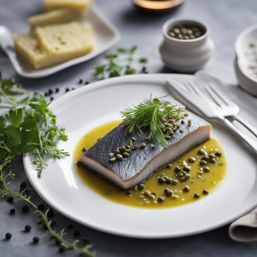 Pickled Herring with Onions and Mustard Seeds