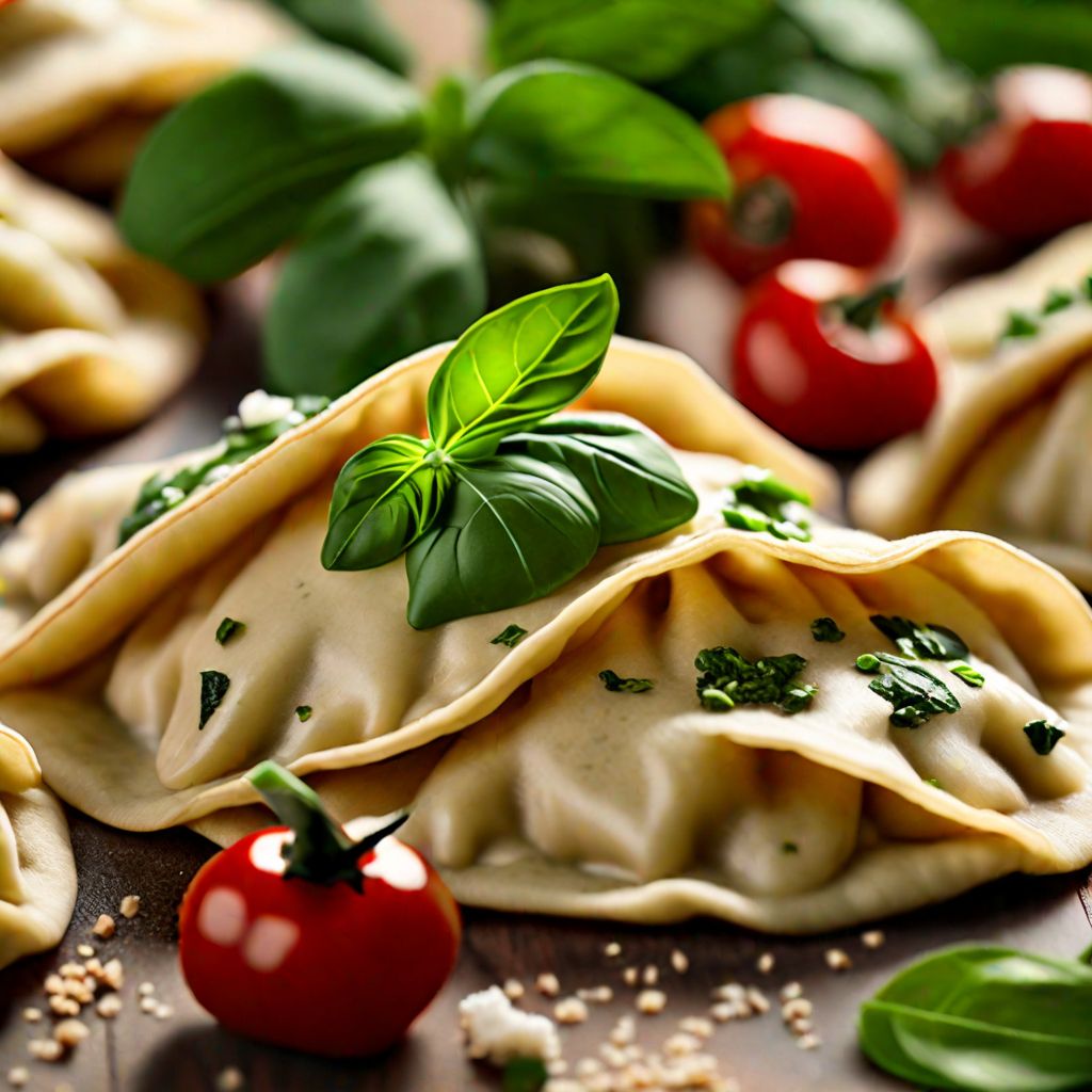 Mediterranean-style Stuffed Dumplings