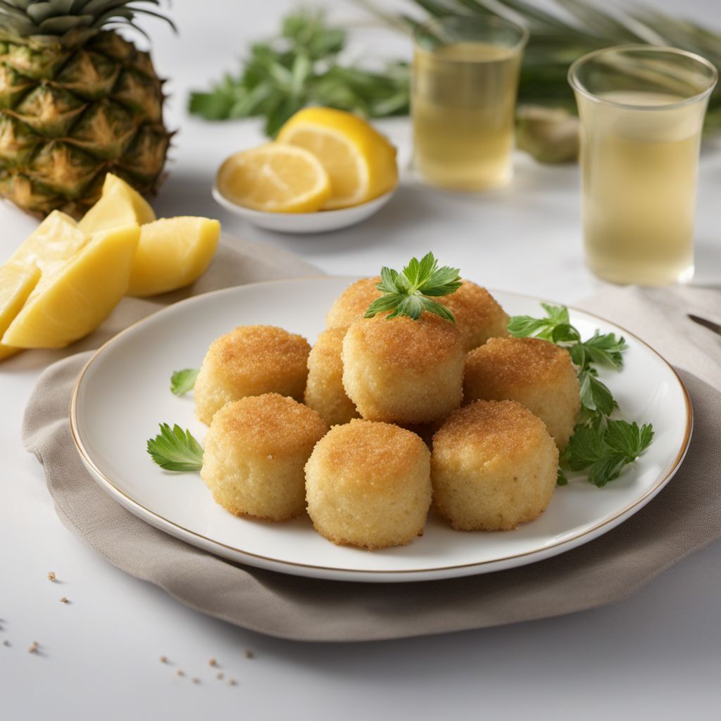 Pineapple and Fish Balls with a Twist