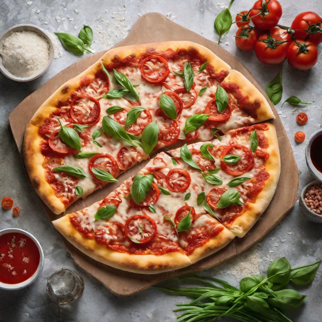 Chinese-style Pizza Margherita