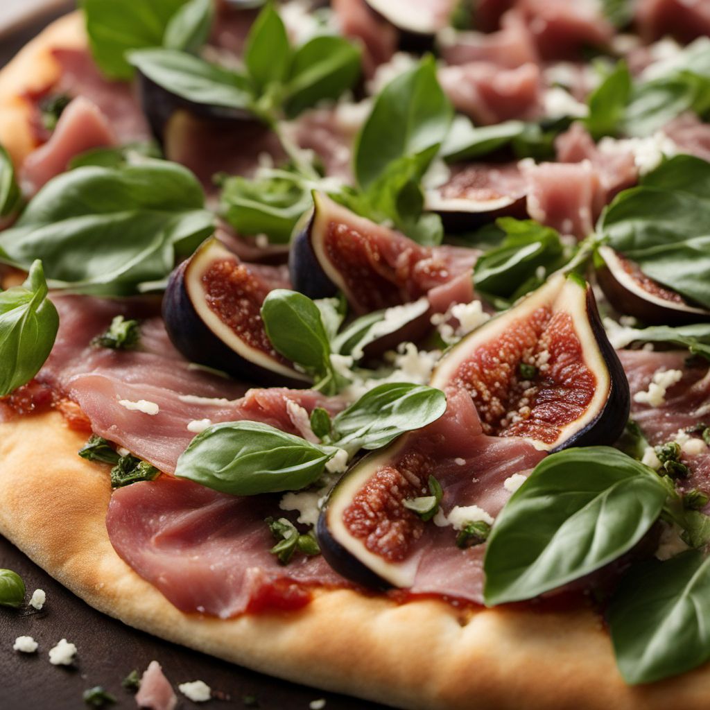 Pizza with Fig and Prosciutto