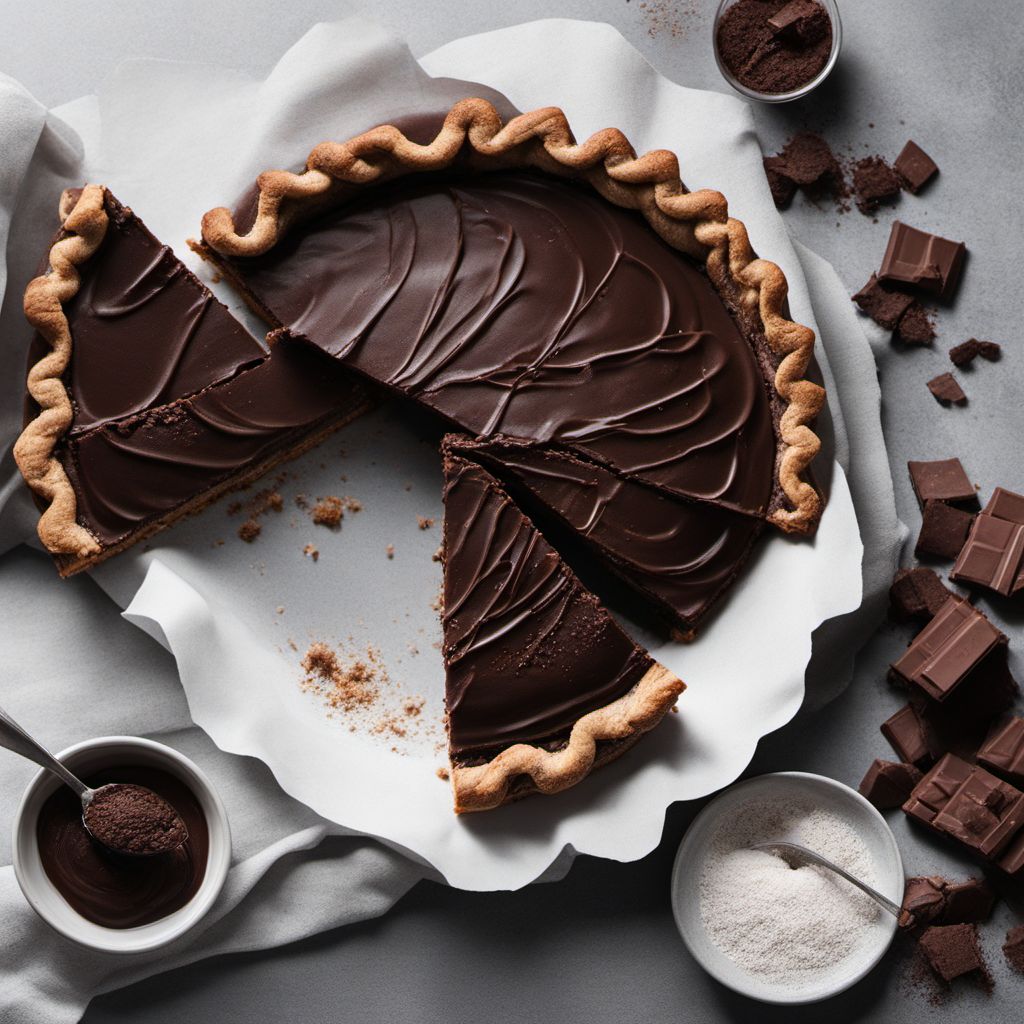 Plăcintă cu Ciocolată (Chocolate Pie)