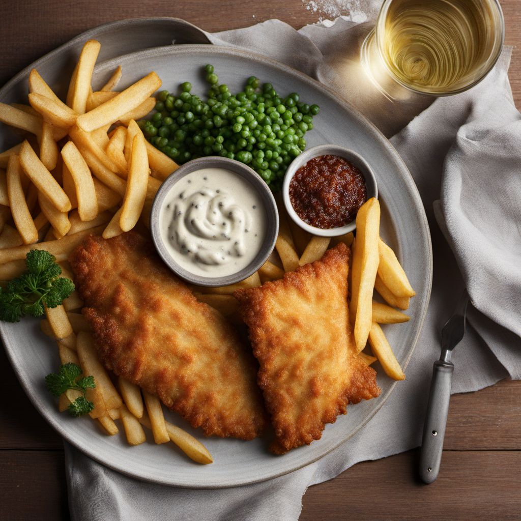 Plaice Fish and Chips