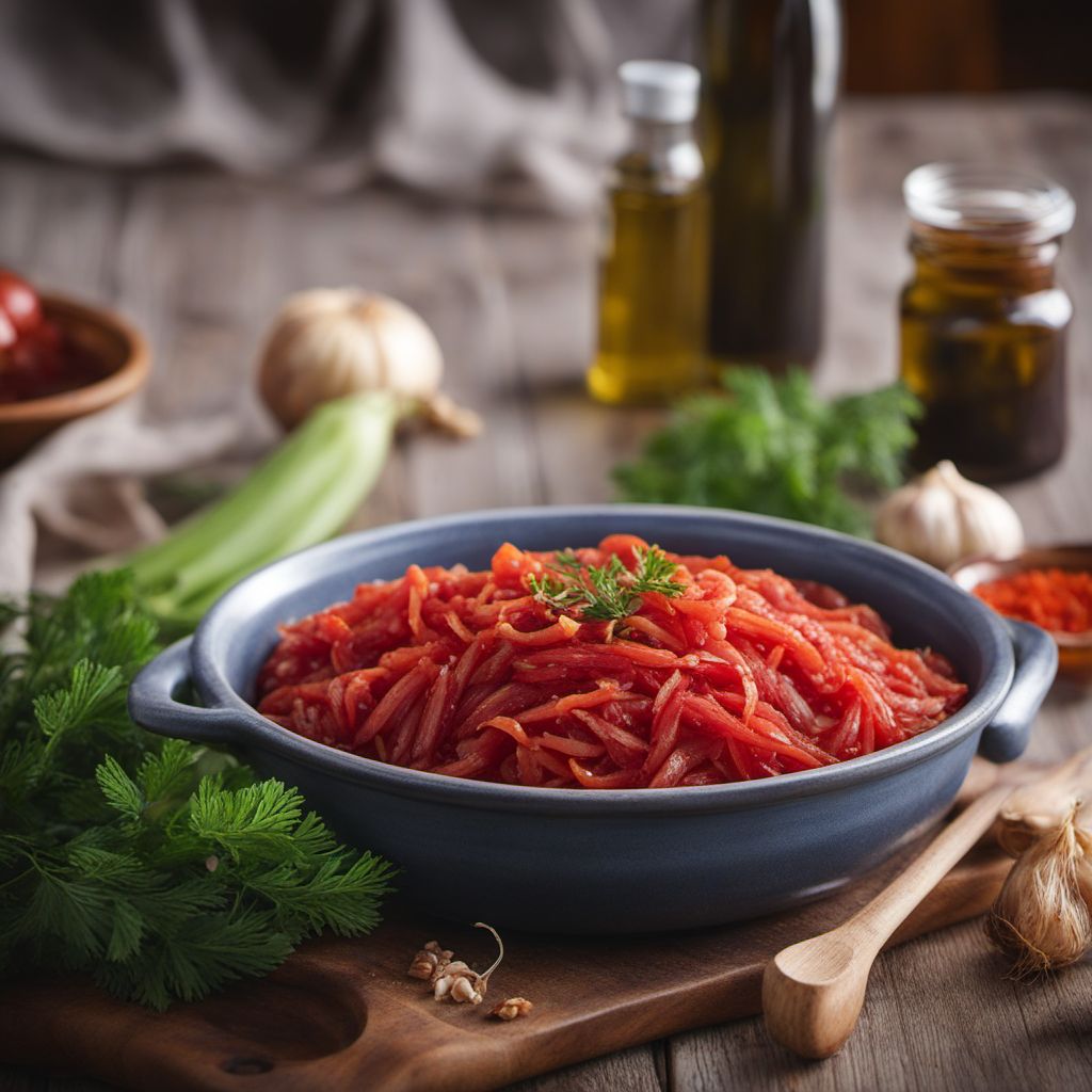 Polish-style Saveloy with Kapusta