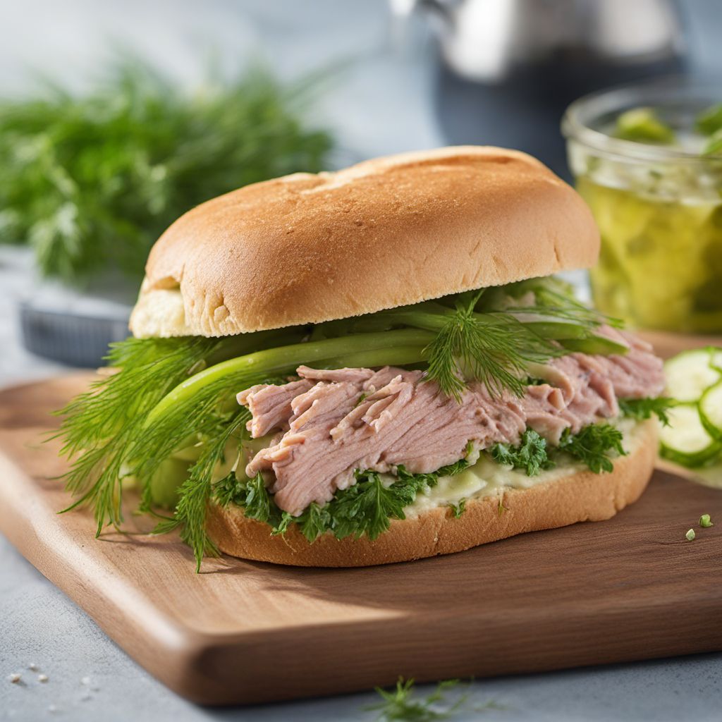 Polish-style Tuna Sandwich