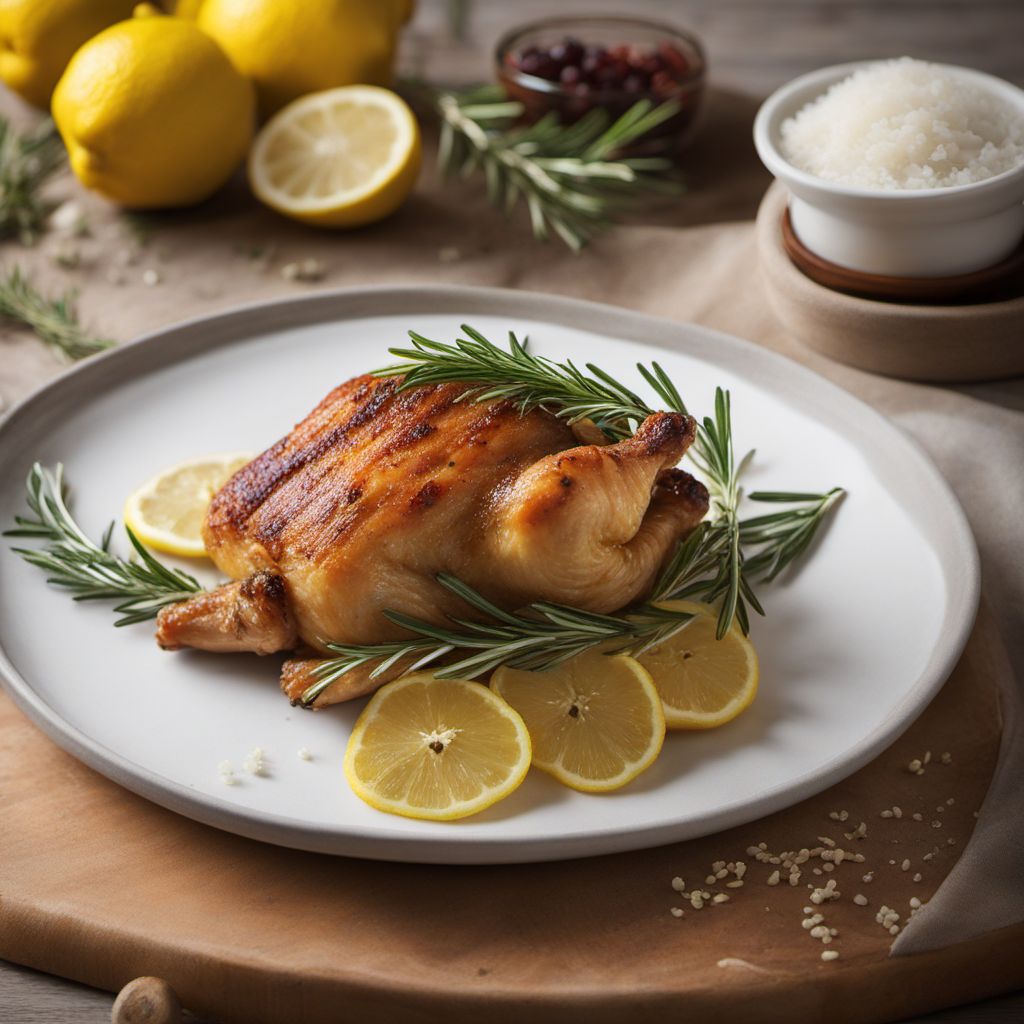 Pollo alla 'ncip 'nciap with Lemon and Rosemary