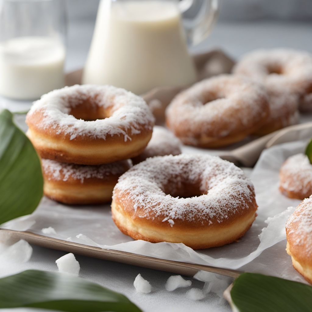 Polynesian Coconut Donuts