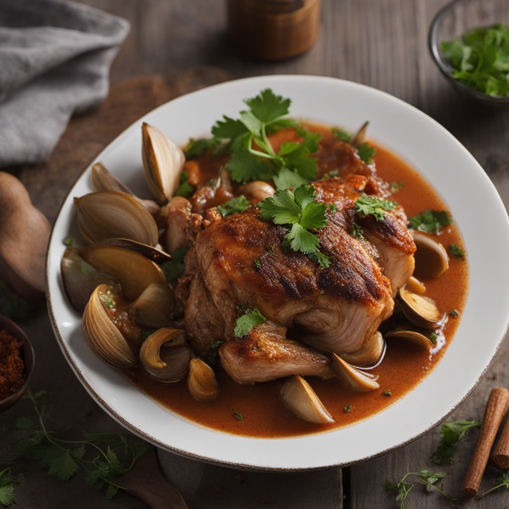 Portuguese Pork and Clams Stew