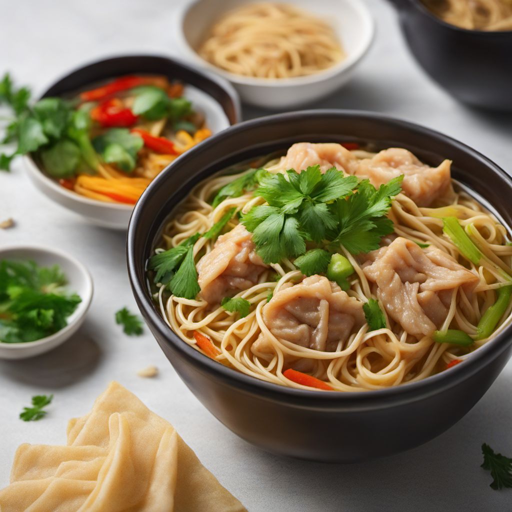 Portuguese-style Wonton Noodles